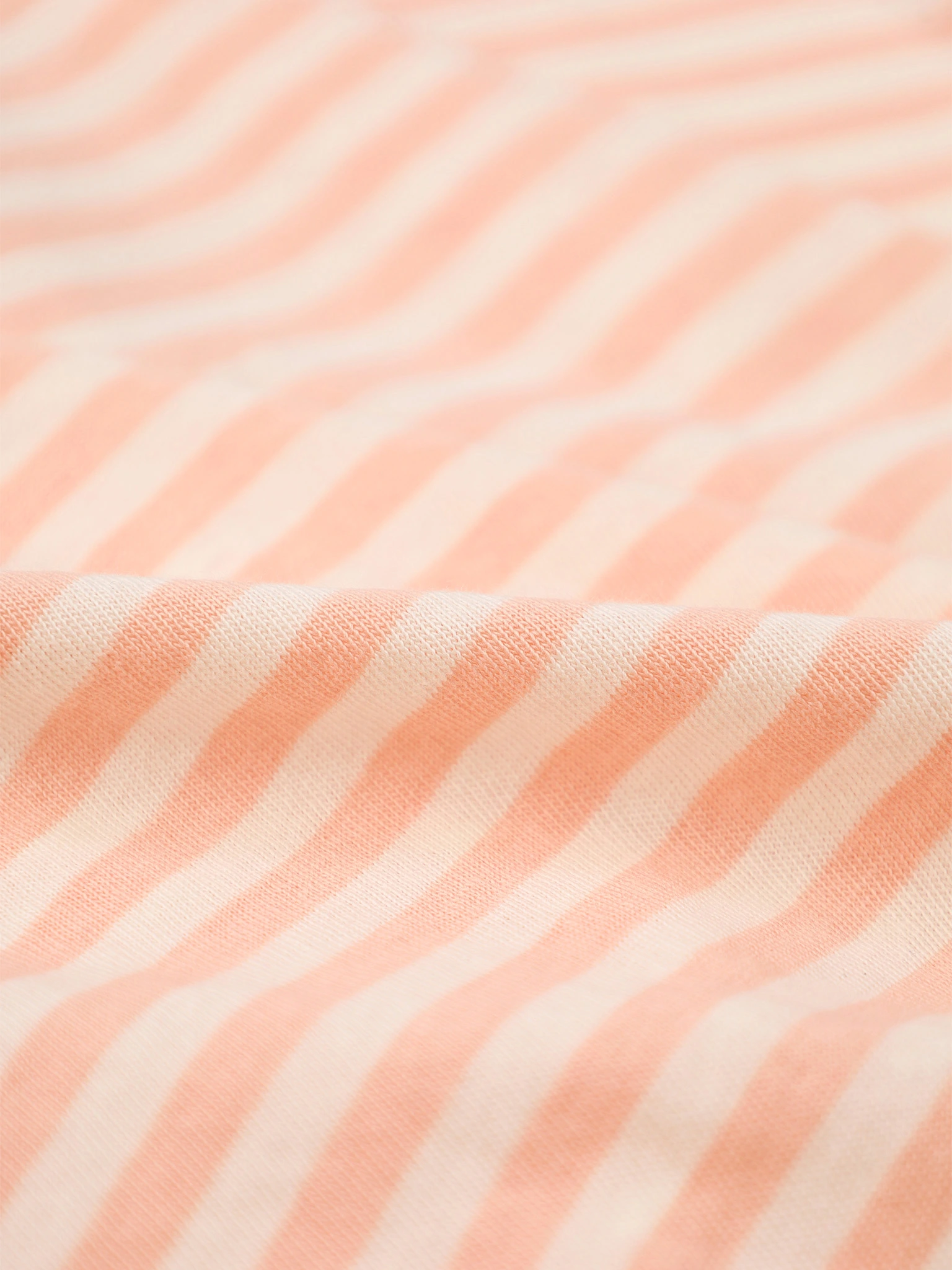 Лонгслив в розовую полоску из хлопка